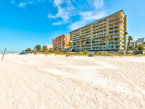 Indian Shores Beachfront condo
